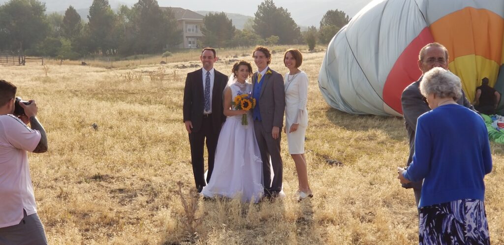 Utah Private Balloon Rides - Wedding