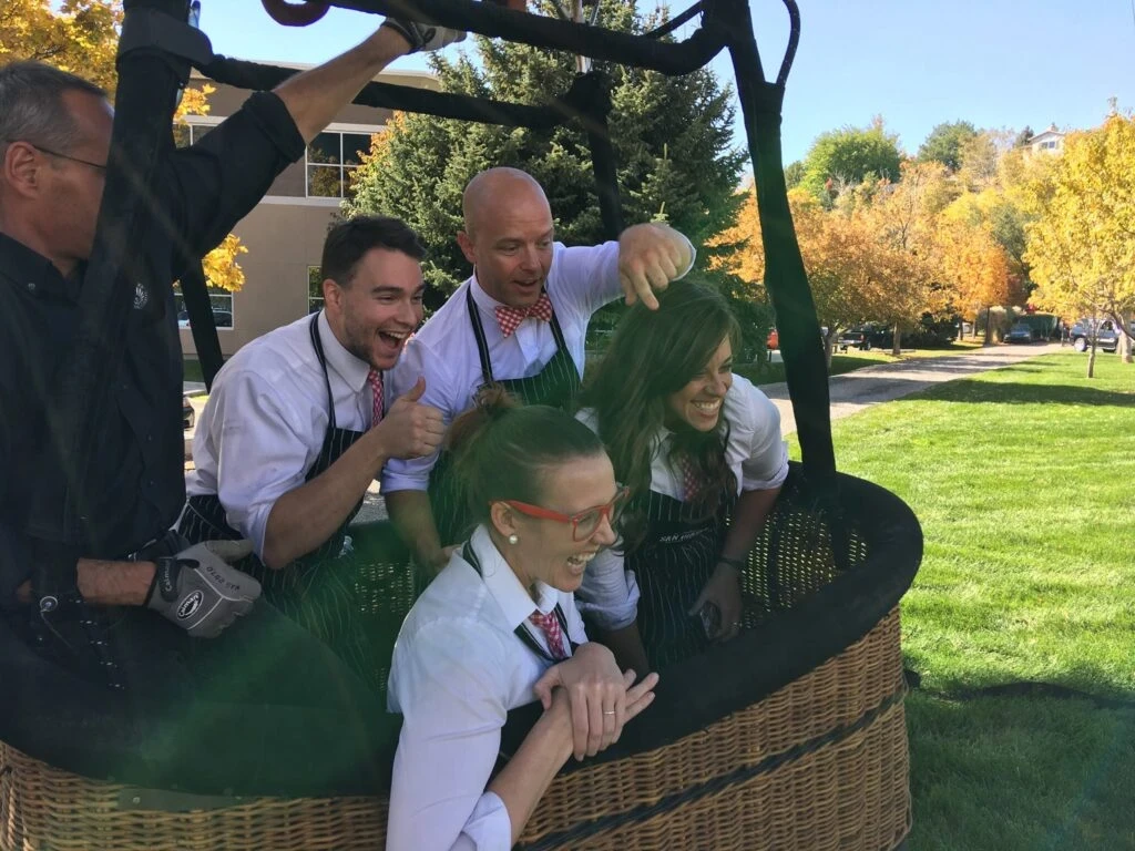 Utah private hot air balloon rides